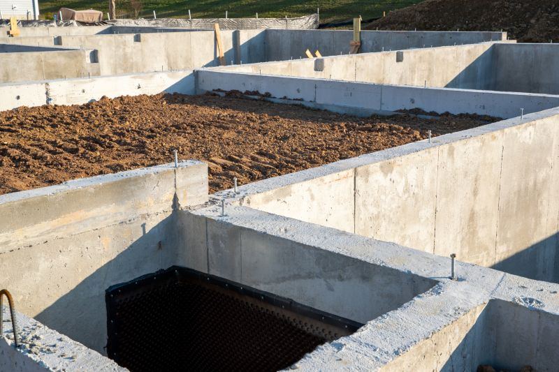 Industrial Concrete Foundation