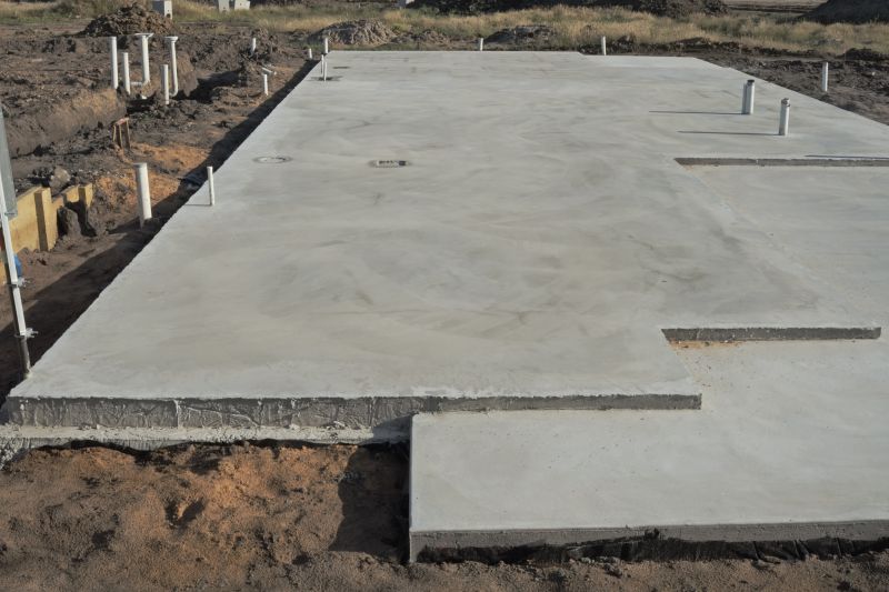 Finished Concrete Foundation